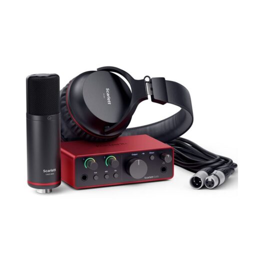 FOCUSRITE SCARLETT SOLO STUDIO 4RD SET